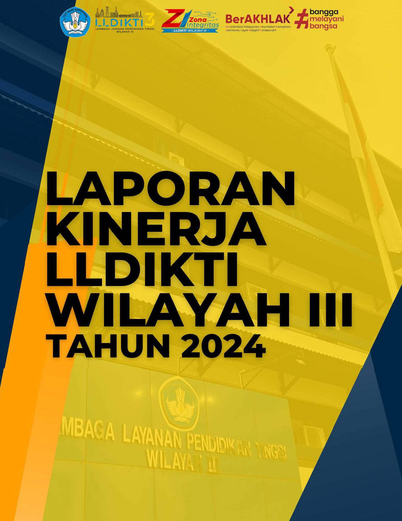 Cover Laporan Kinerja LLDikti 3 2024