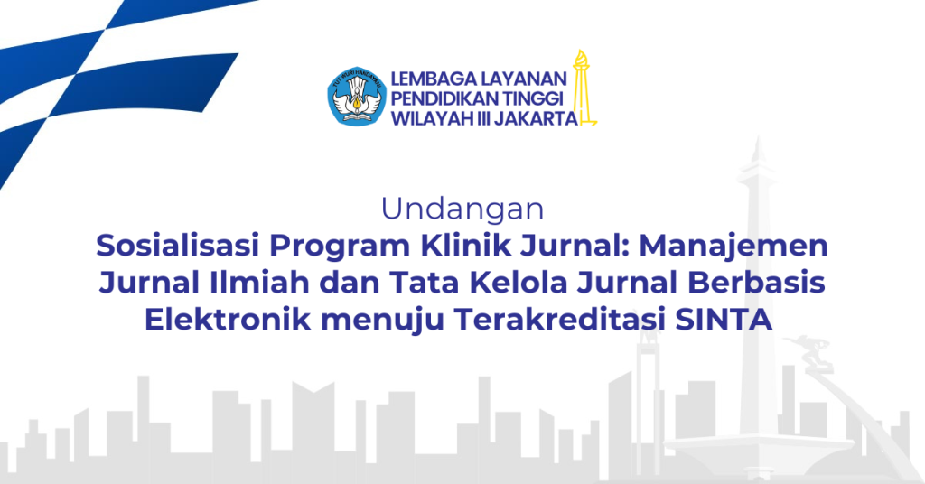 Undangan Sosialisasi Program Klinik Jurnal
