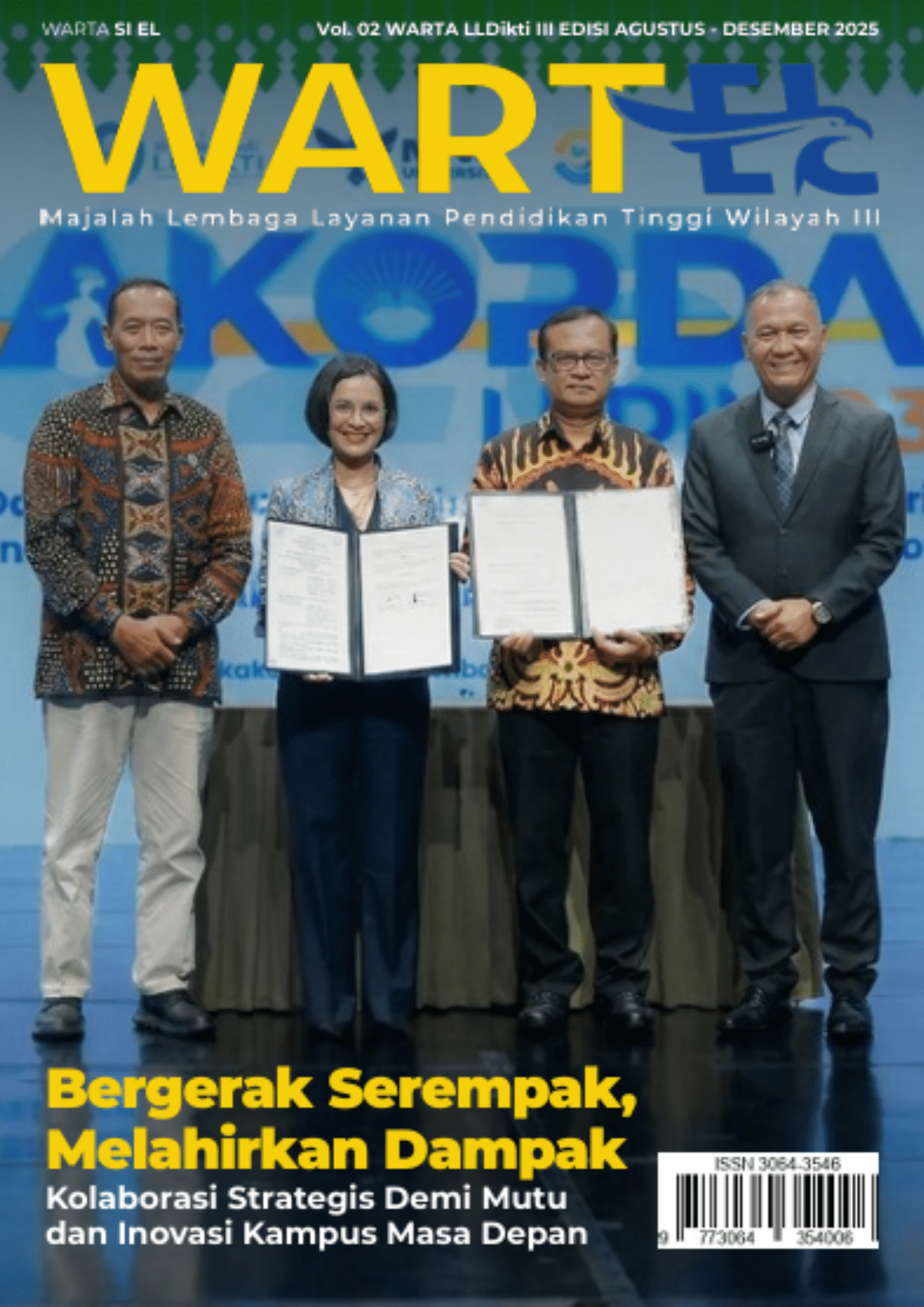 Cover Majalah WARTEL Semester II Tahun 2025